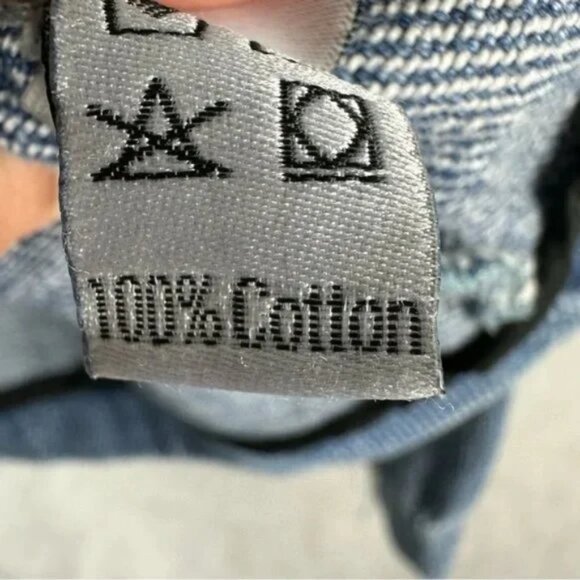 Designer Fall/Winter 2018 Ready-To-Wear Collection Distressed Denim Top/Sweater - Picture 13 of 16